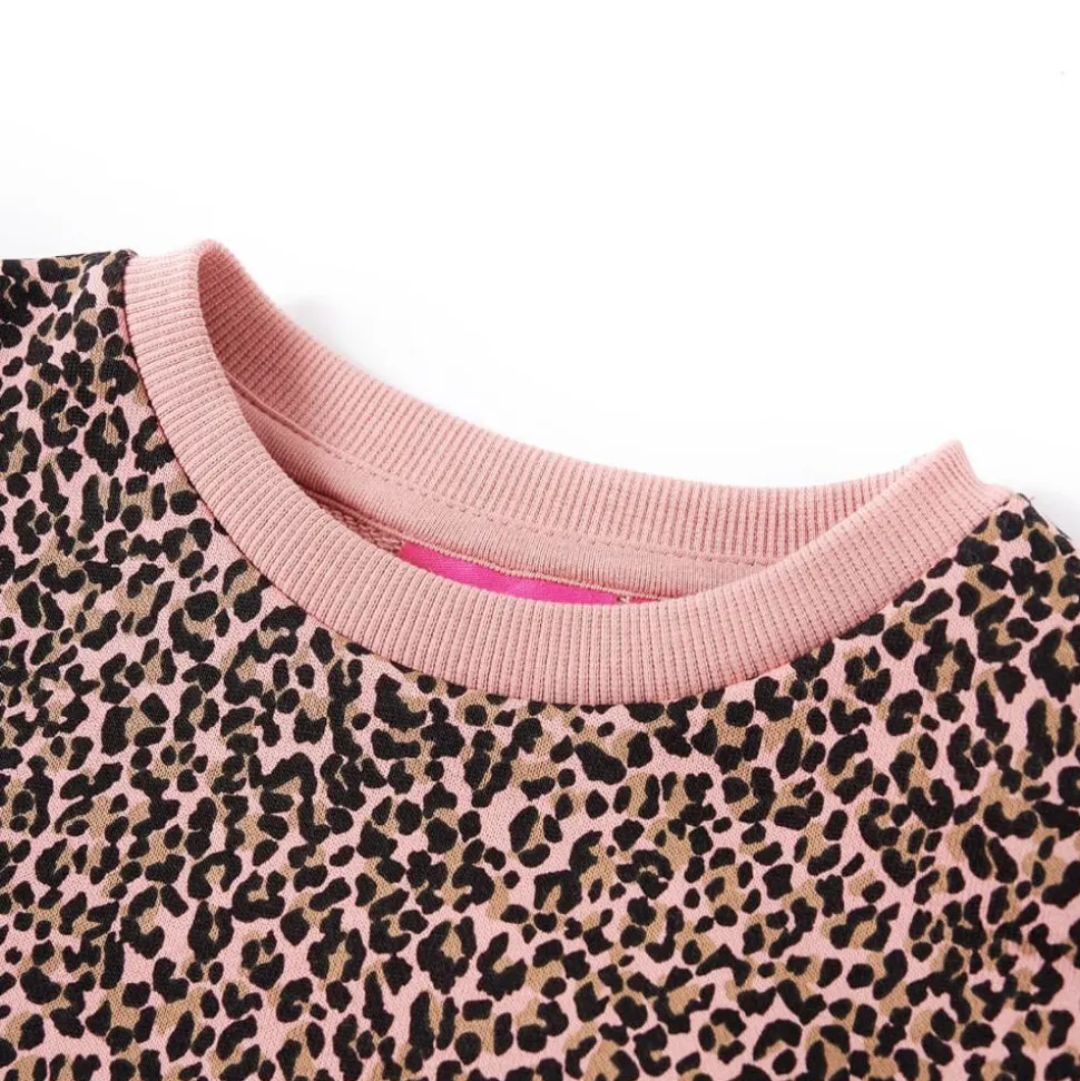 Kinderjurk 92 middelroze