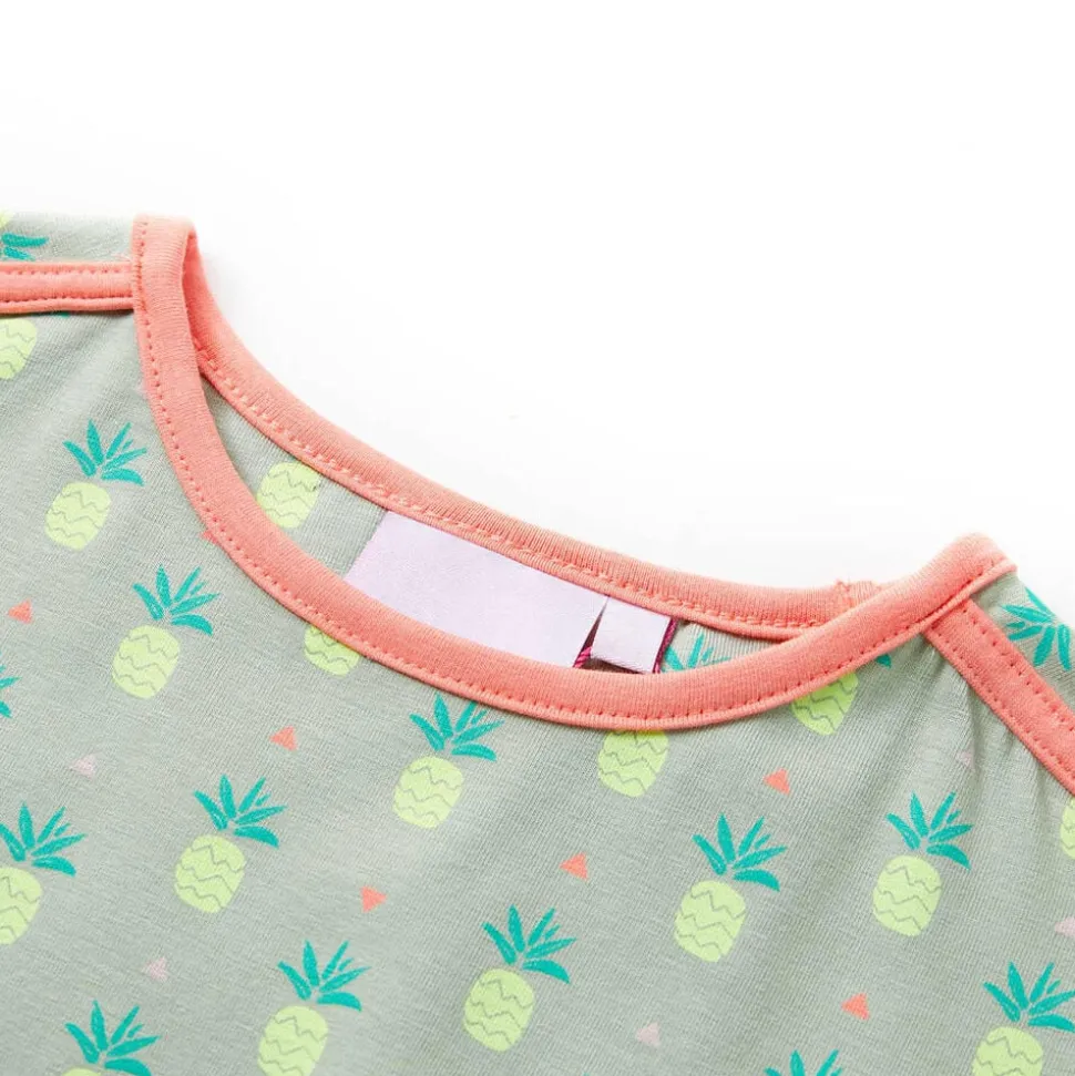 Kinderjurk 116 oudmint