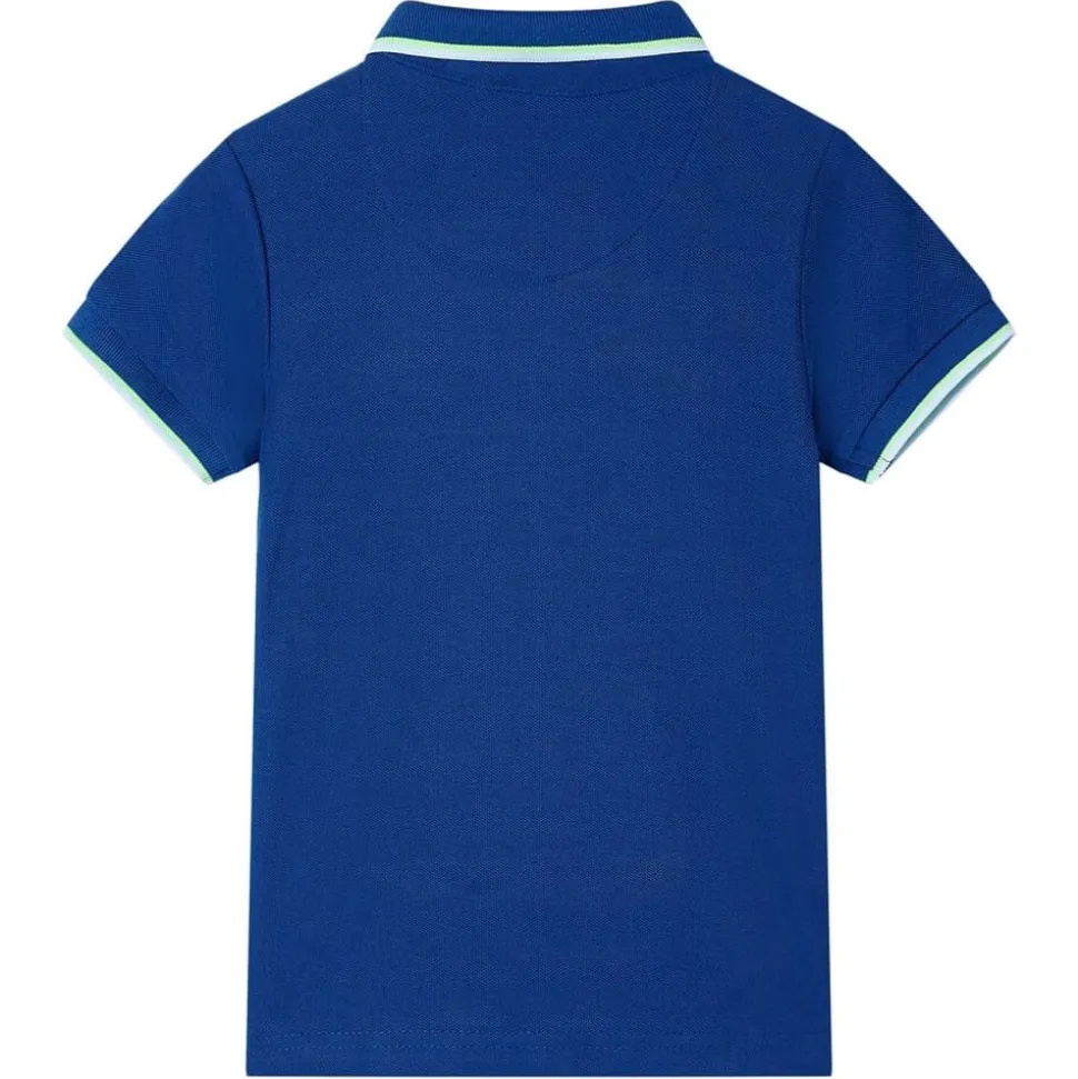 Kinderpoloshirt 104 donkerblauw