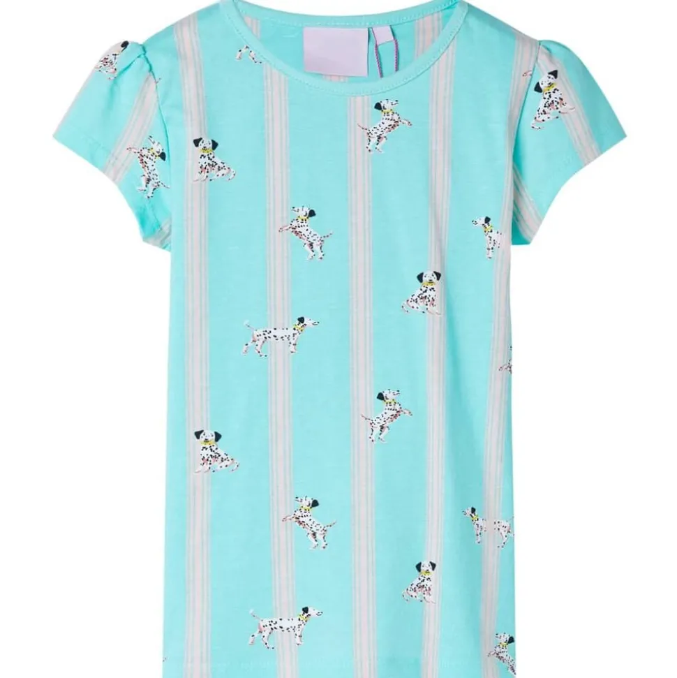 Kinderpyjama met korte mouwen 104 ecru