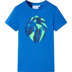 Kindershirt 104 blauw