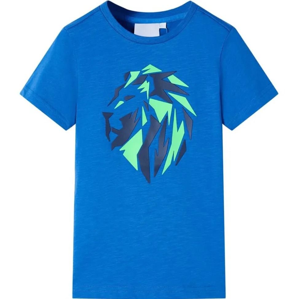 Kindershirt 104 blauw