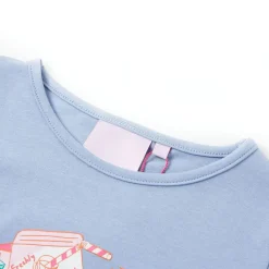 Kindershirt 92 blauw
