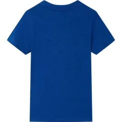 Kindershirt 104 donkerblauw