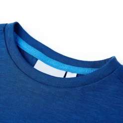 Kindershirt 104 donkerblauw