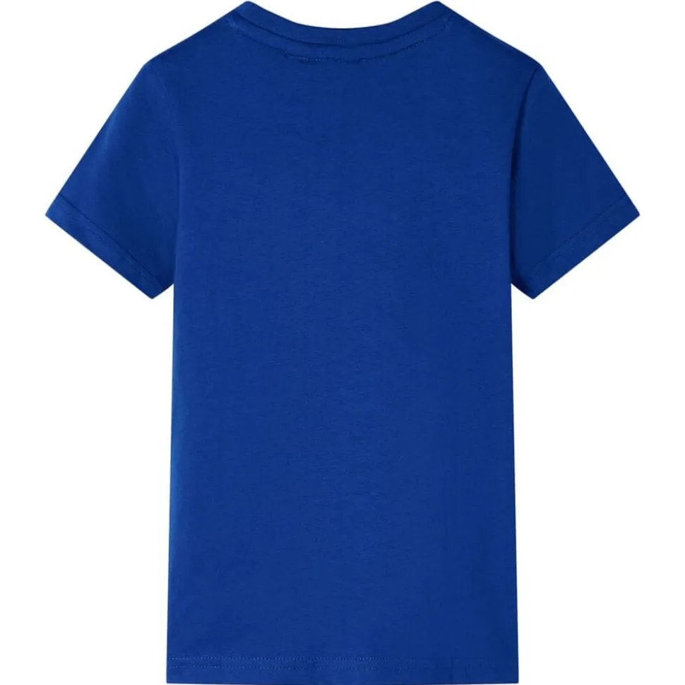 Kindershirt 104 donkerblauw