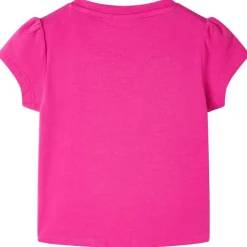 Kindershirt 116 donkerroze