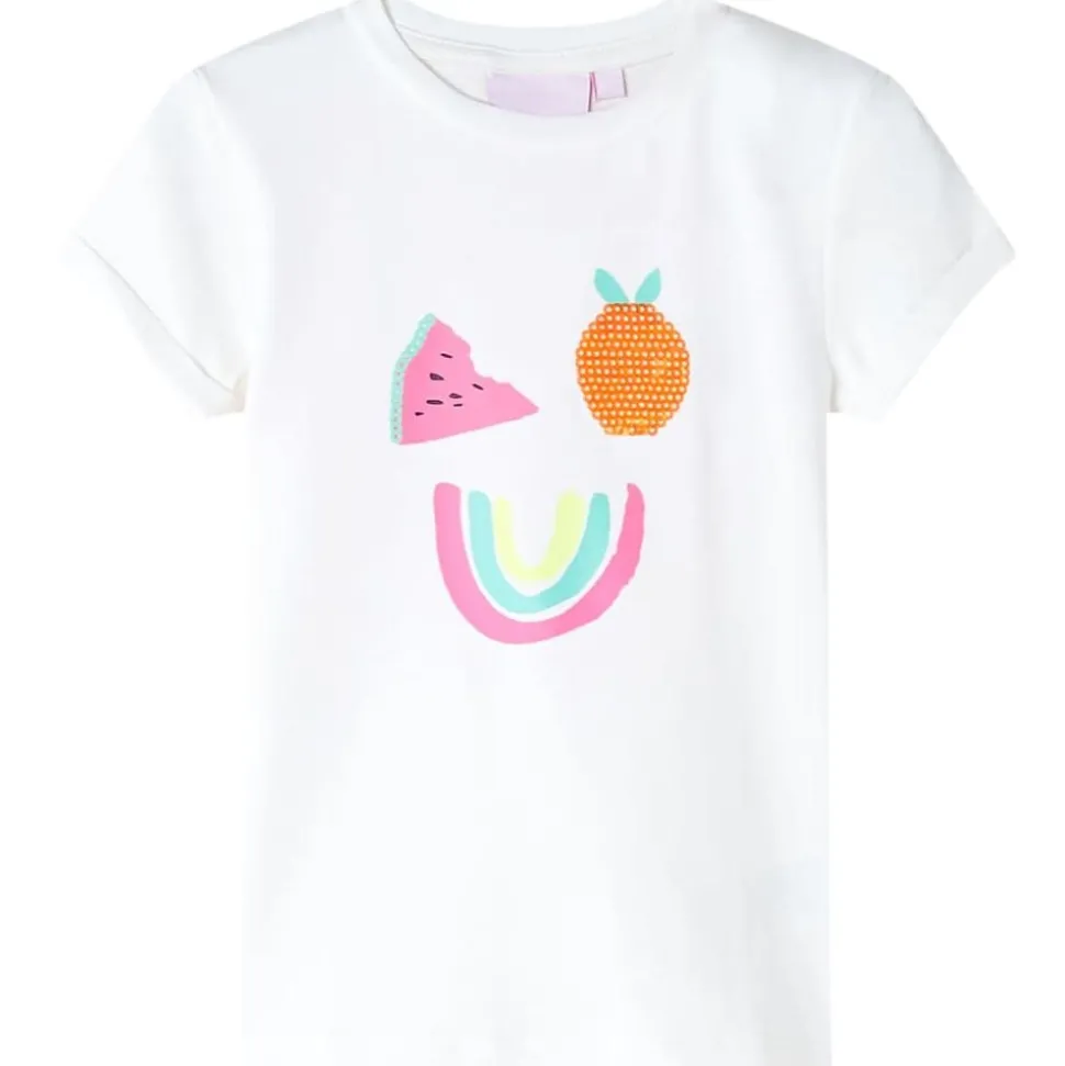 Kindershirt 116 ecru