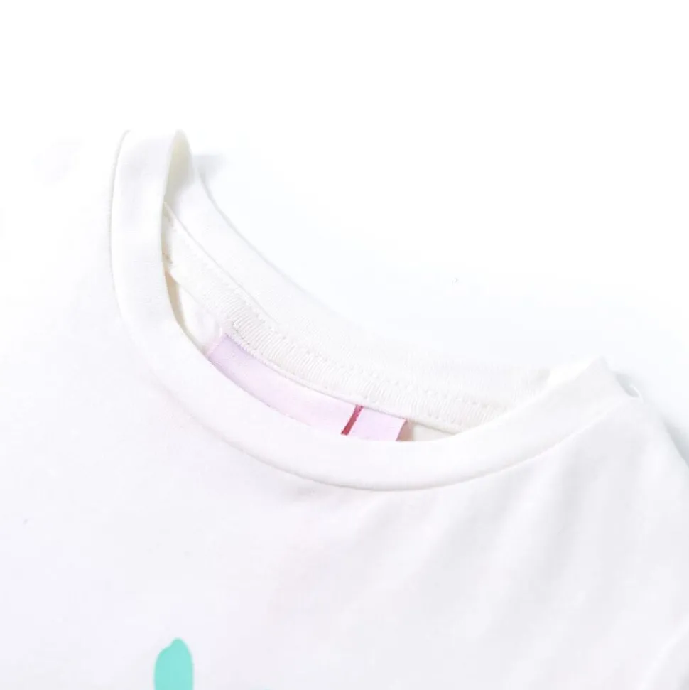 Kindershirt 116 ecru