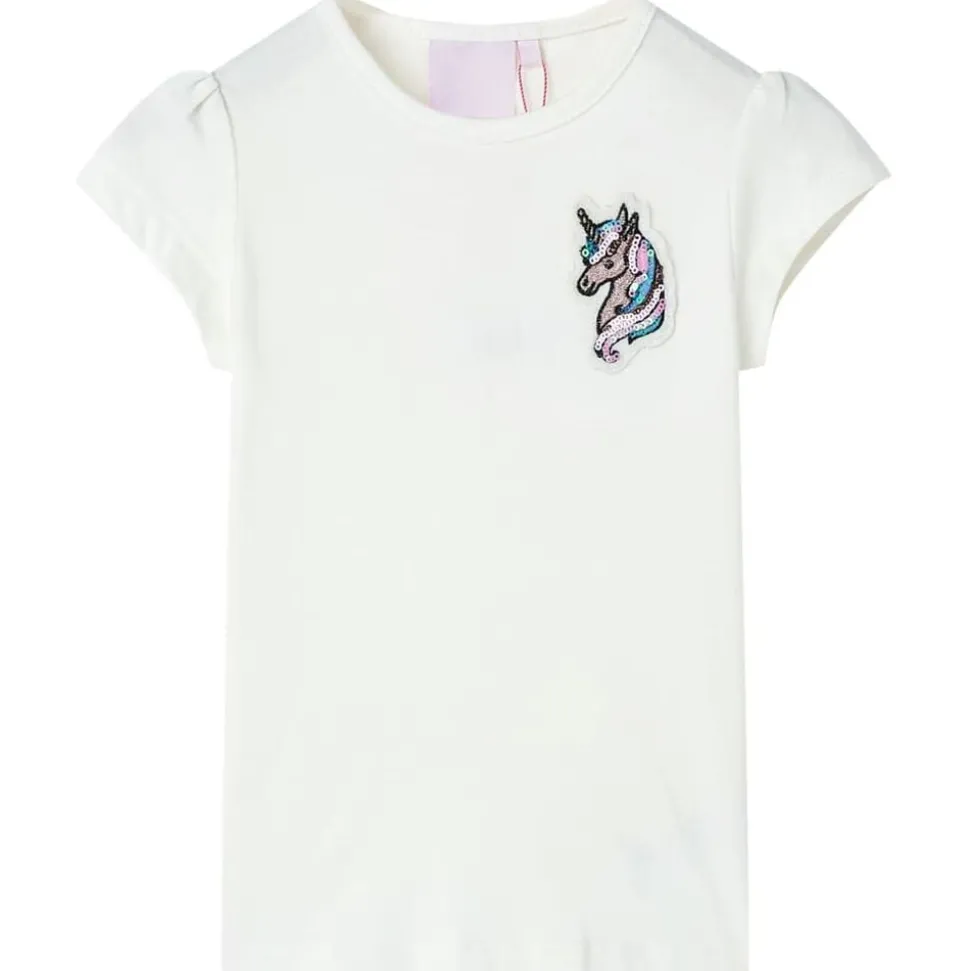 Kindershirt 140 ecru