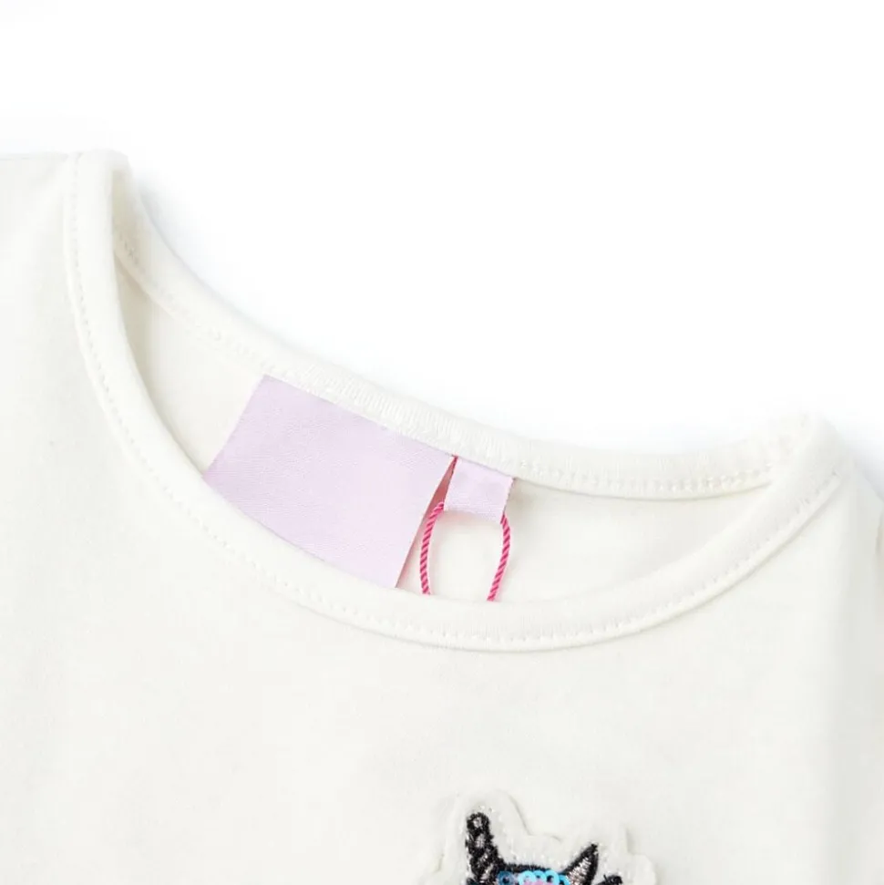 Kindershirt 140 ecru
