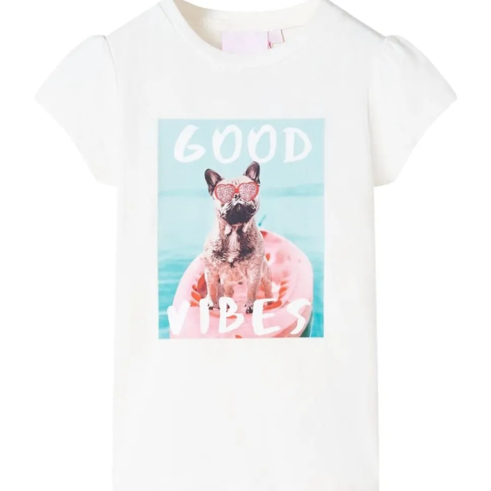 Kindershirt 140 ecru
