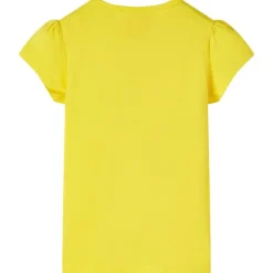 Kindershirt 104 geel