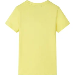 Kindershirt 92 geel