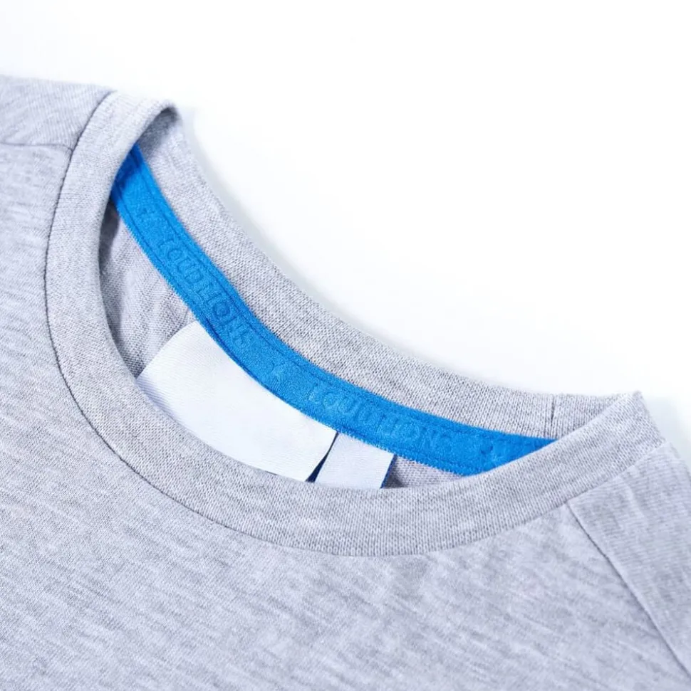 Kindershirt 116 grijs