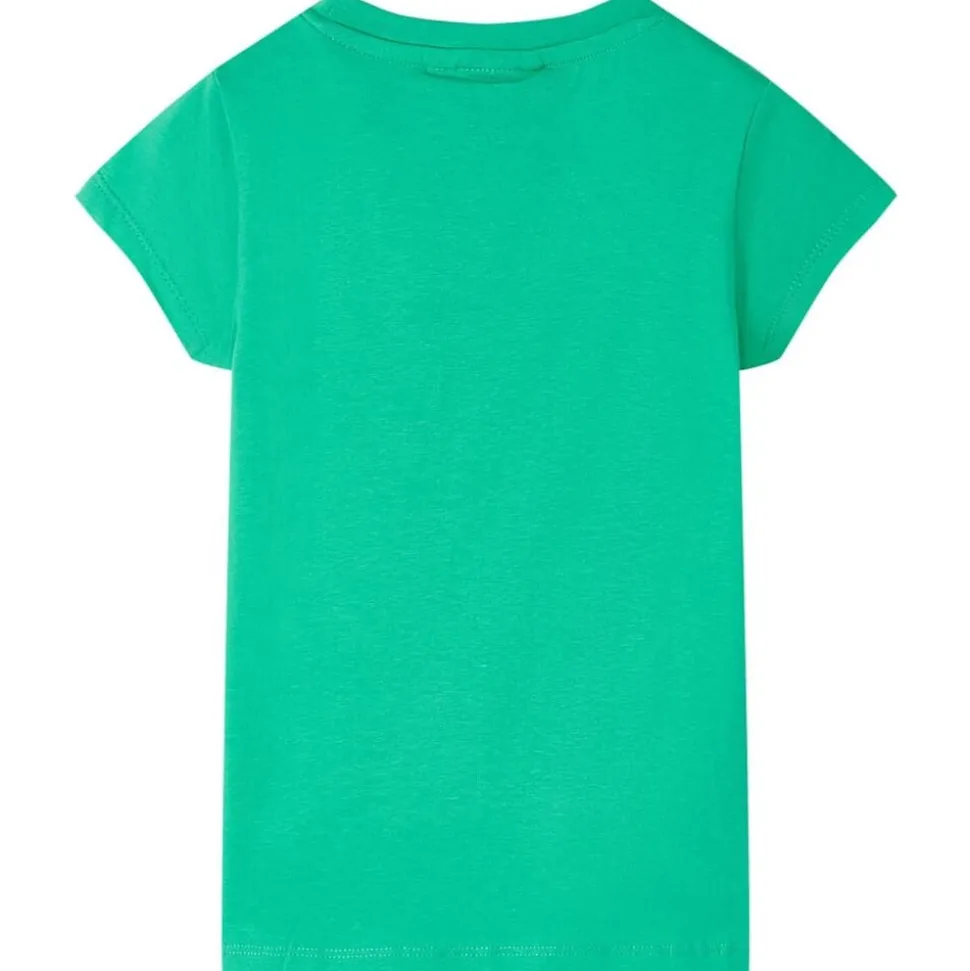 Kindershirt 116 groen