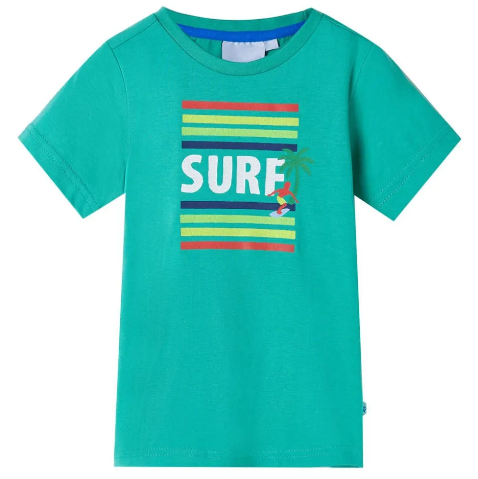Kindershirt 140 groen
