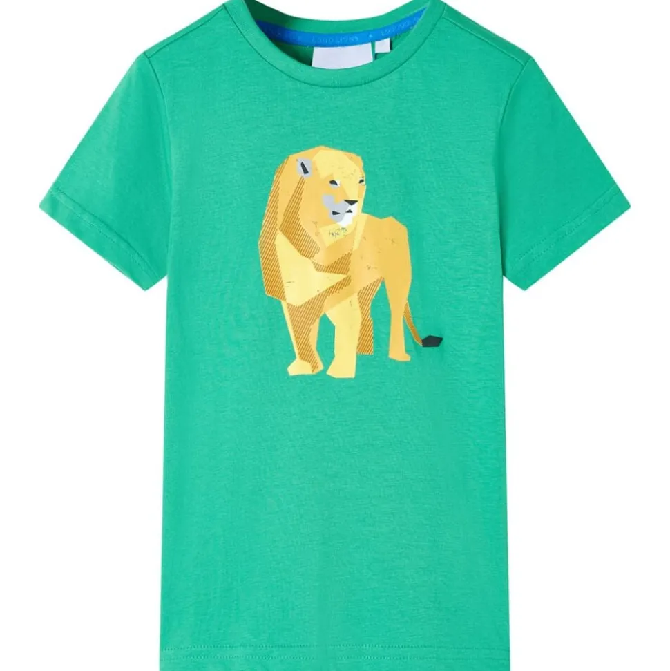 Kindershirt 104 groen