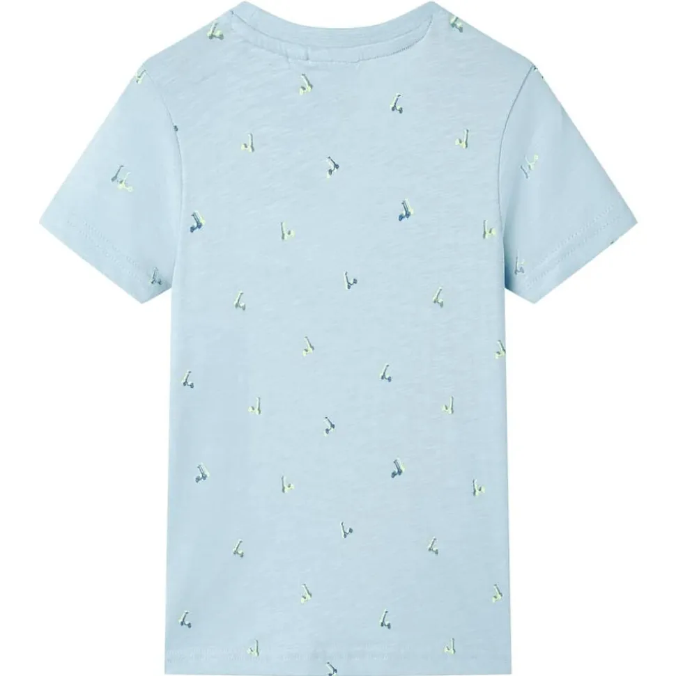 Kindershirt 104 lichtblauw
