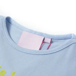 Kindershirt 92 lichtblauw