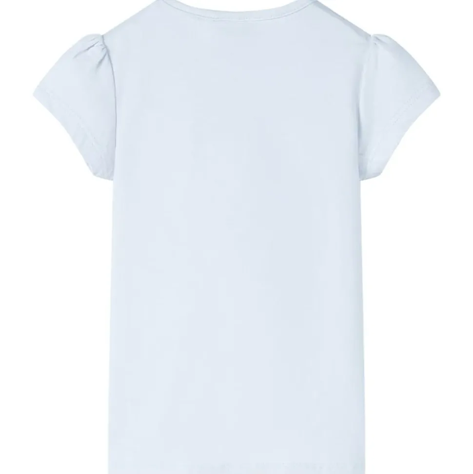 Kindershirt 140 lichtblauw