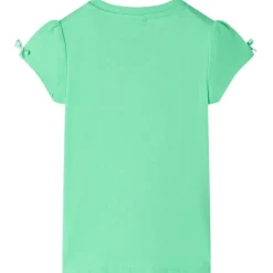 Kindershirt 104 lichtgroen