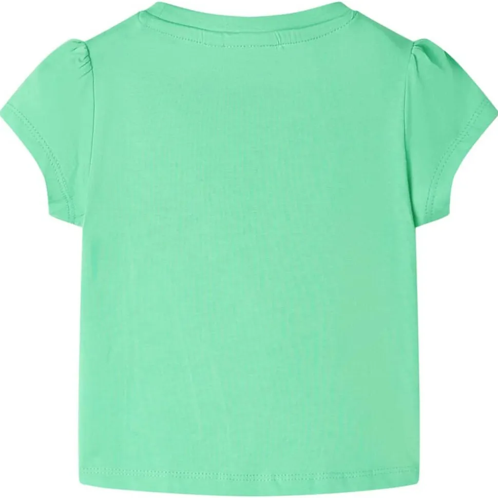 Kindershirt 104 lichtgroen