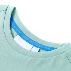 Kindershirt 116 lichtkakikleurig