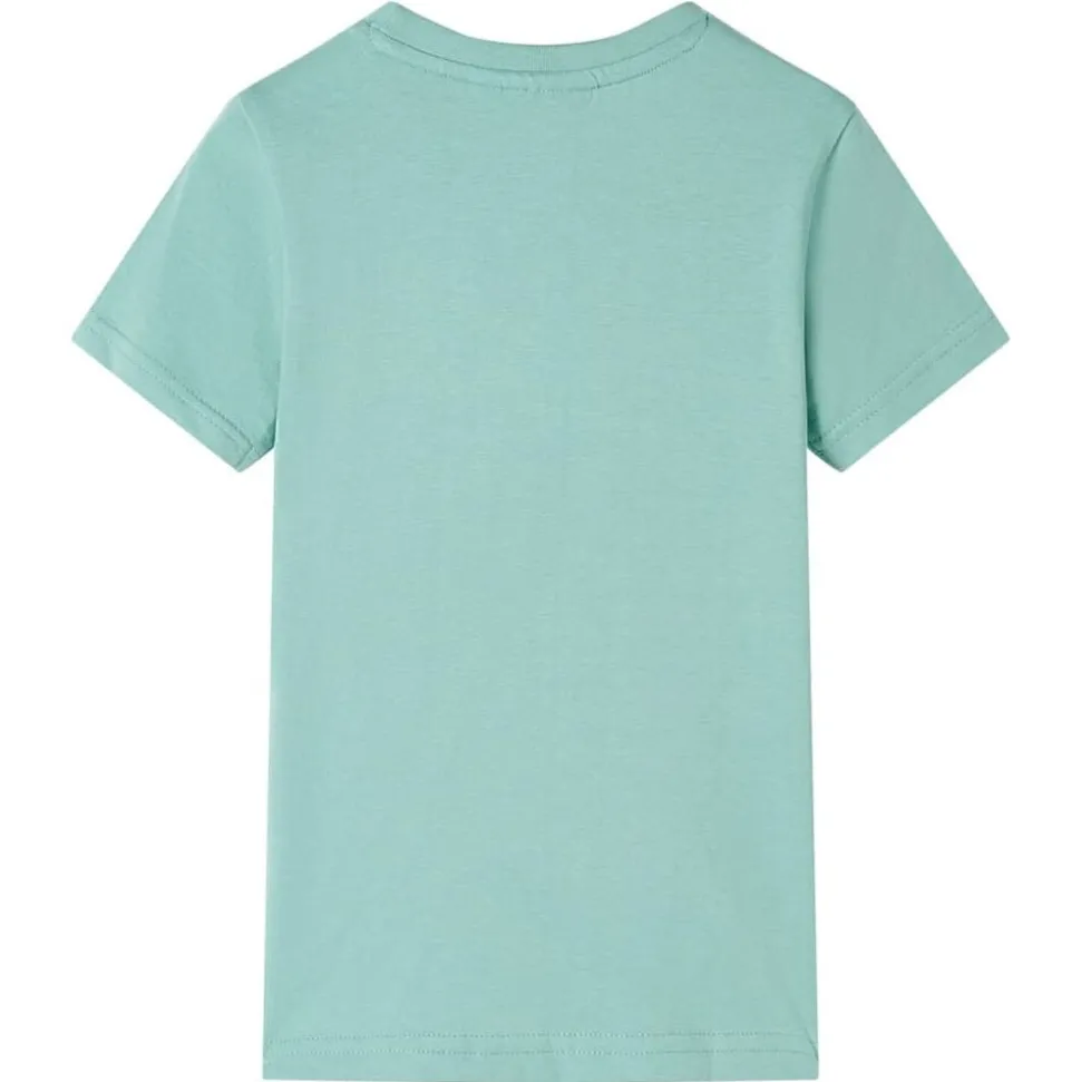 Kindershirt 92 lichtkakikleurig