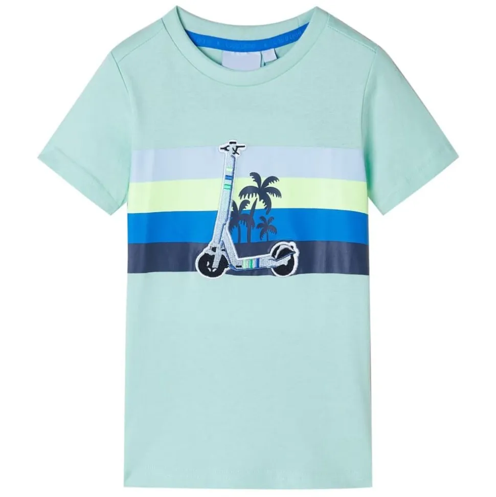 Kindershirt 140 lichtmint