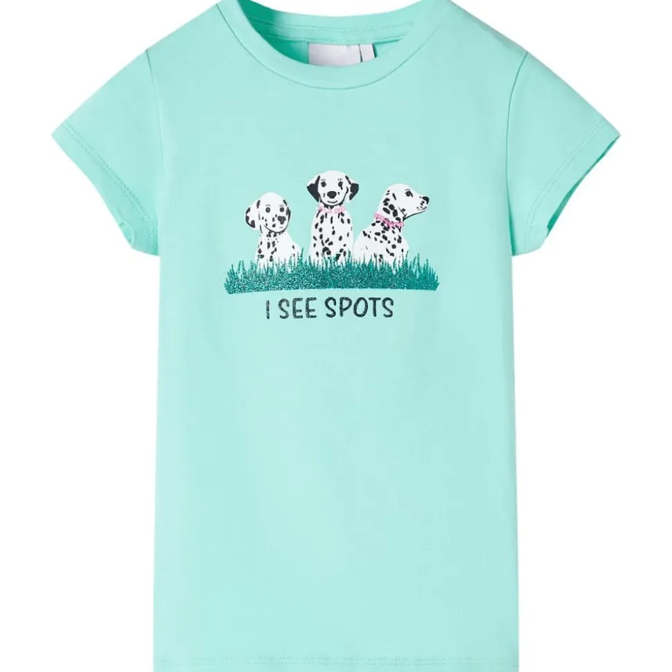 Kindershirt 116 lichtmint