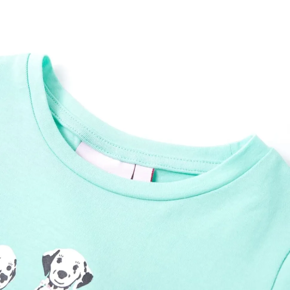 Kindershirt 116 lichtmint