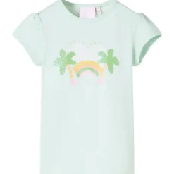 Kindershirt 92 lichtmint