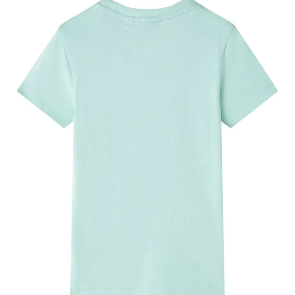 Kindershirt 104 lichtmintkleurig