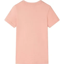 Kindershirt 116 lichtoranje