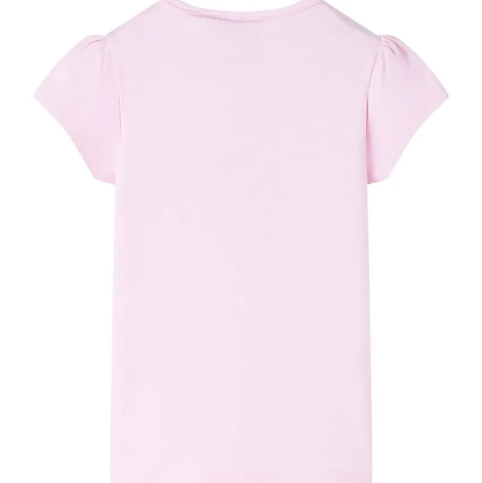 Kindershirt 116 lichtroze