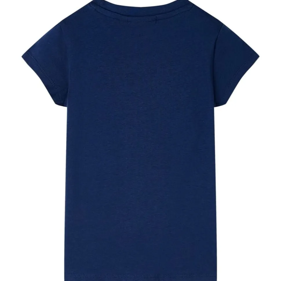 Kindershirt 116 marineblauw