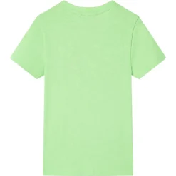 Kindershirt 116 neongroen