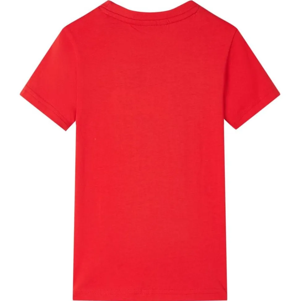 Kindershirt 92 rood
