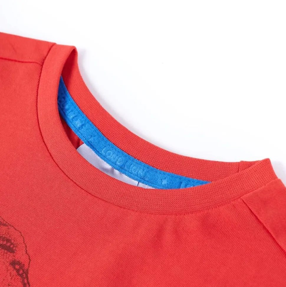 Kindershirt 104 rood