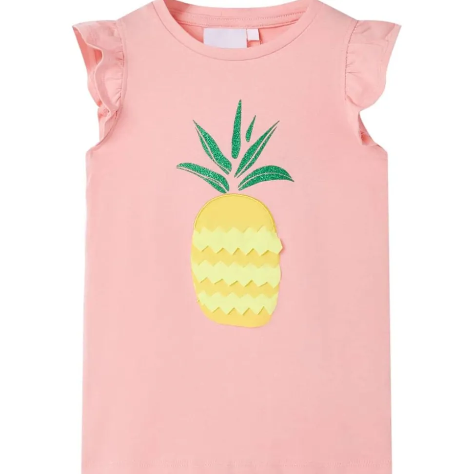 Kindershirt 116 roze
