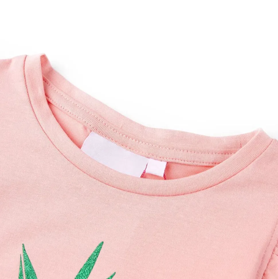 Kindershirt 116 roze
