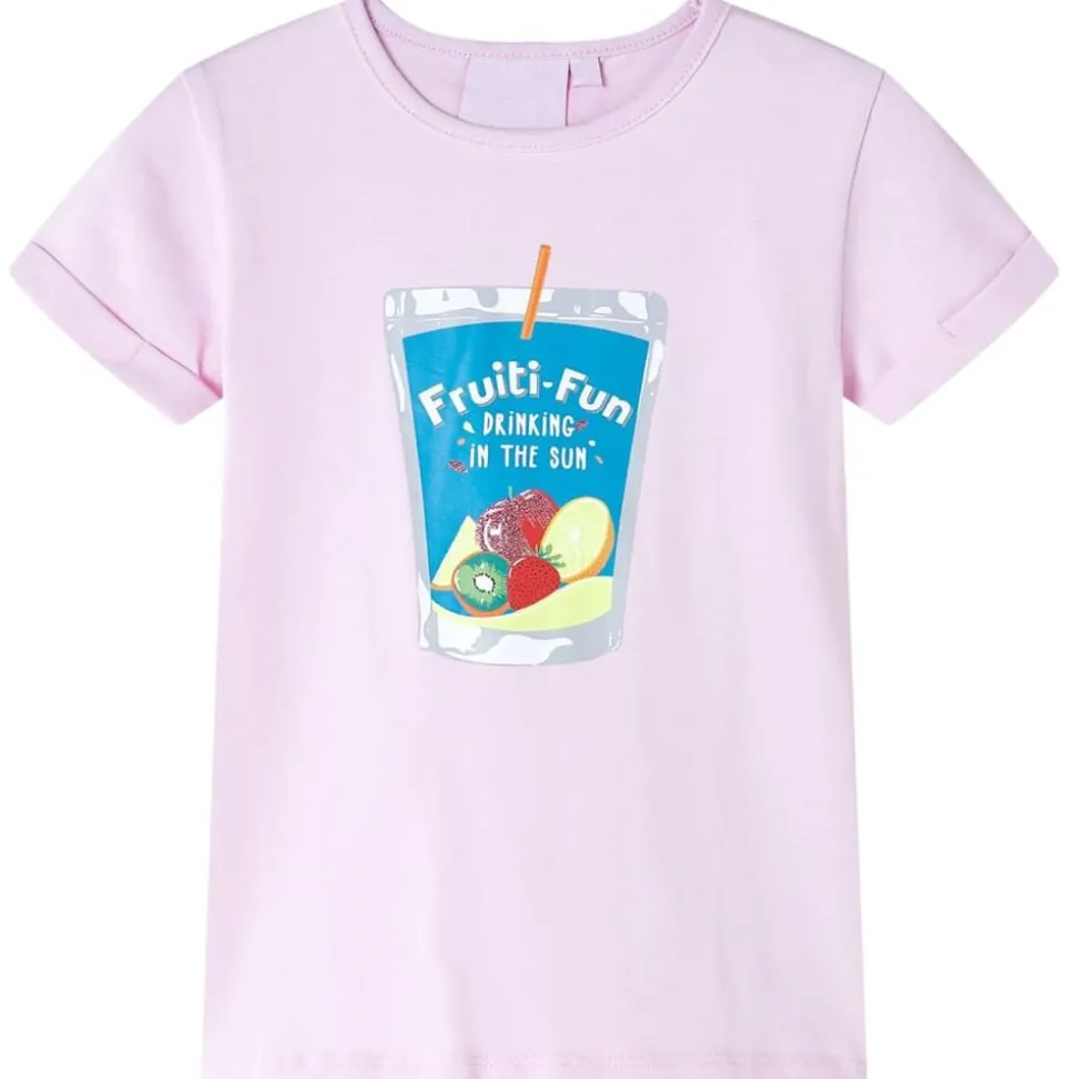 Kindershirt 116 zachtroze