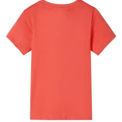 Kindershirt met korte mouwen 116 lichtrood