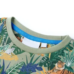 Kindershirt met korte mouwen 116 meerkleurig