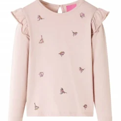 Kindershirt met lange mouwen 92 roze
