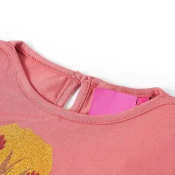 Kindershirt met lange mouwen 116 oudroze