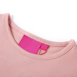 Kindershirt met lange mouwen 104 lichtroze