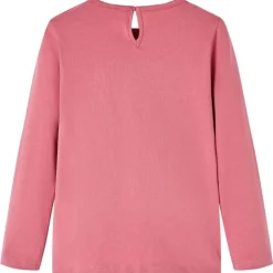 Kindershirt met lange mouwen 104 oudroze