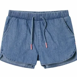 Kindershorts 104 denimblauw
